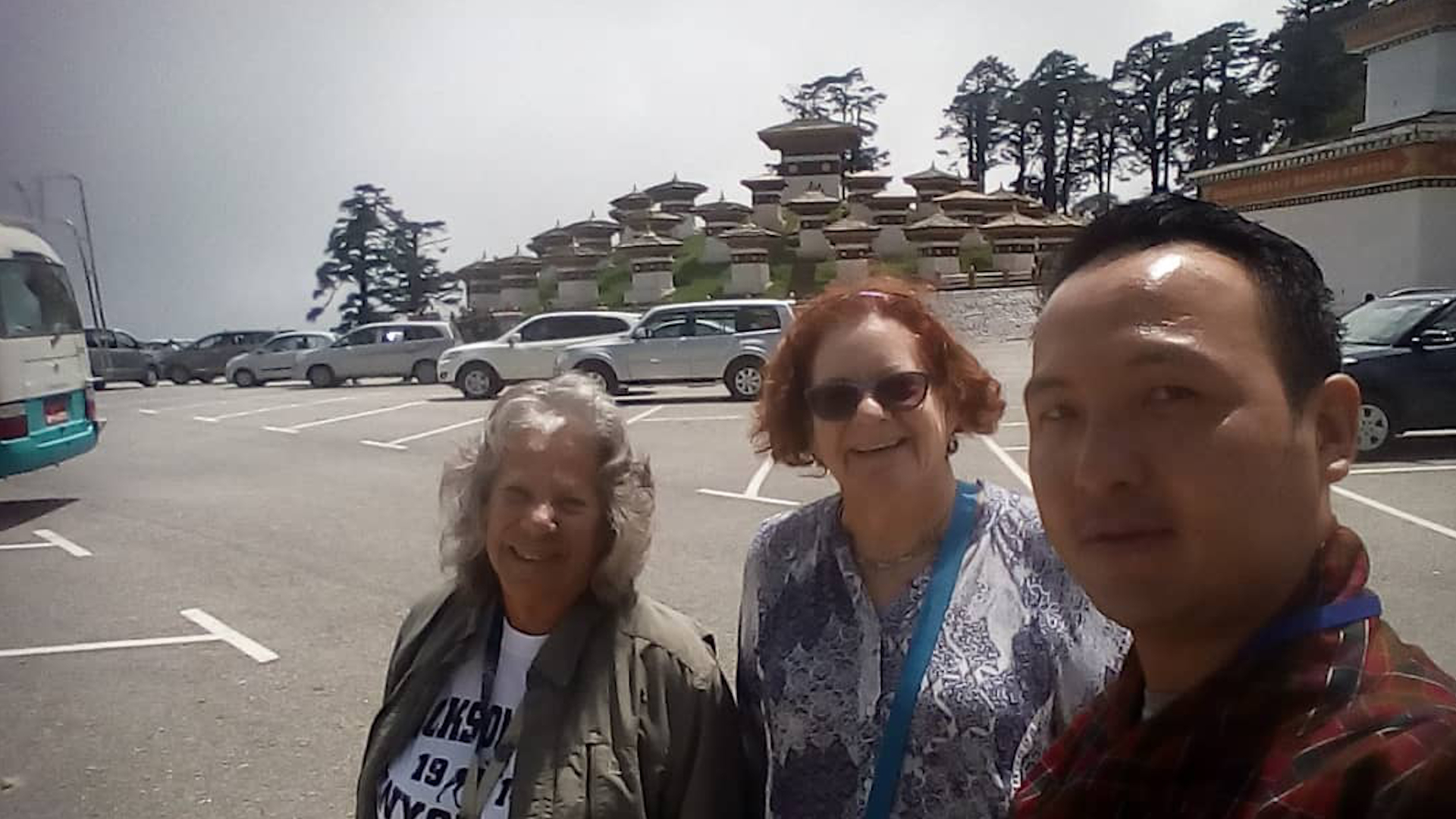 Donna-and-Mimi-in-Bhutan