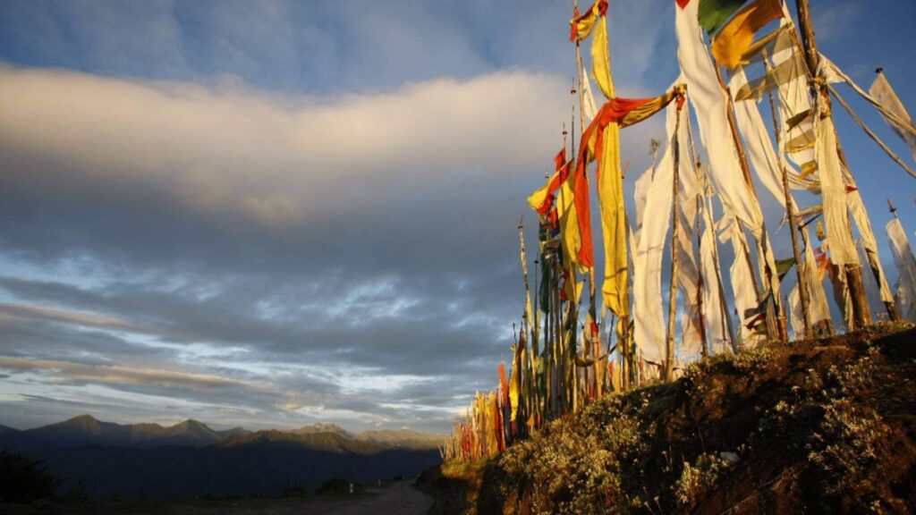 Prayer Flags and Sunsets