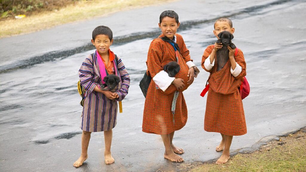 Beauty of Innocence; Bhutanese Children