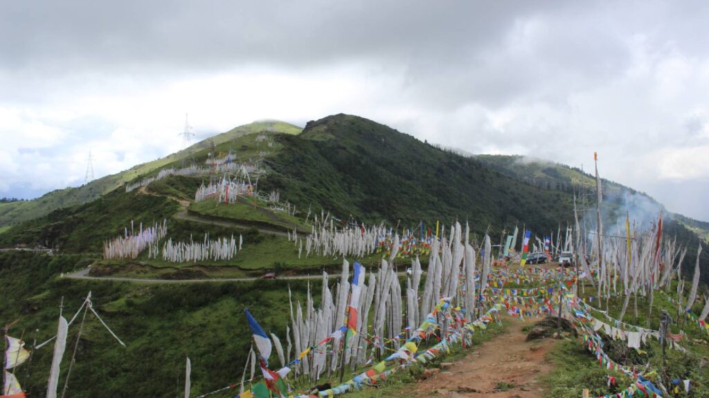 Prayer Flags at Chelela Pass